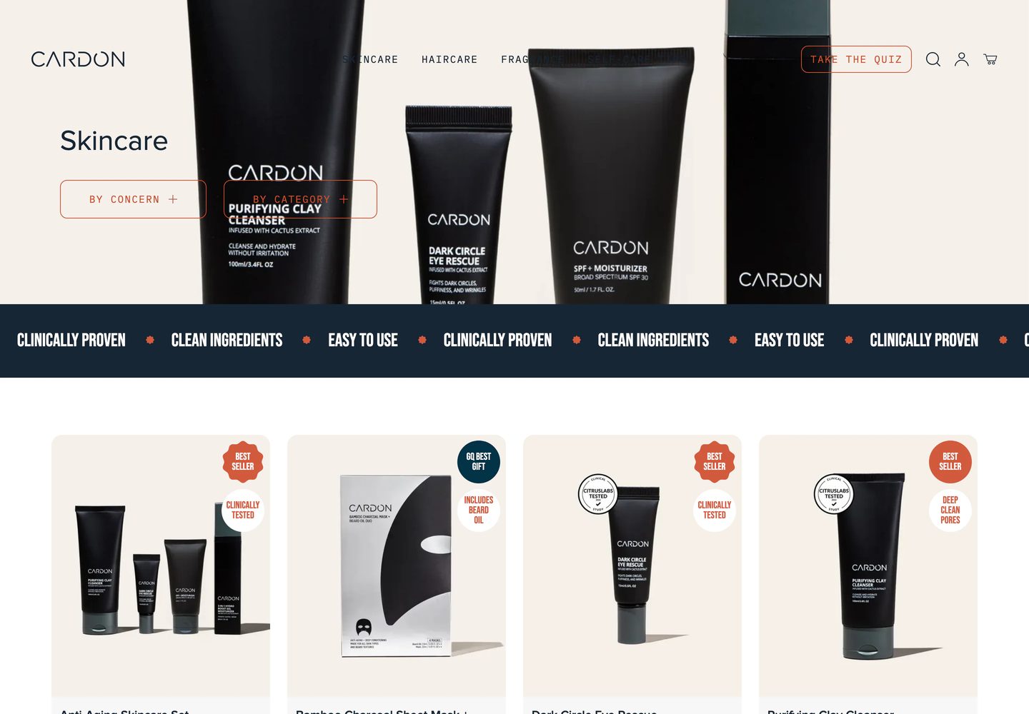 Desktop catalog of Cardon