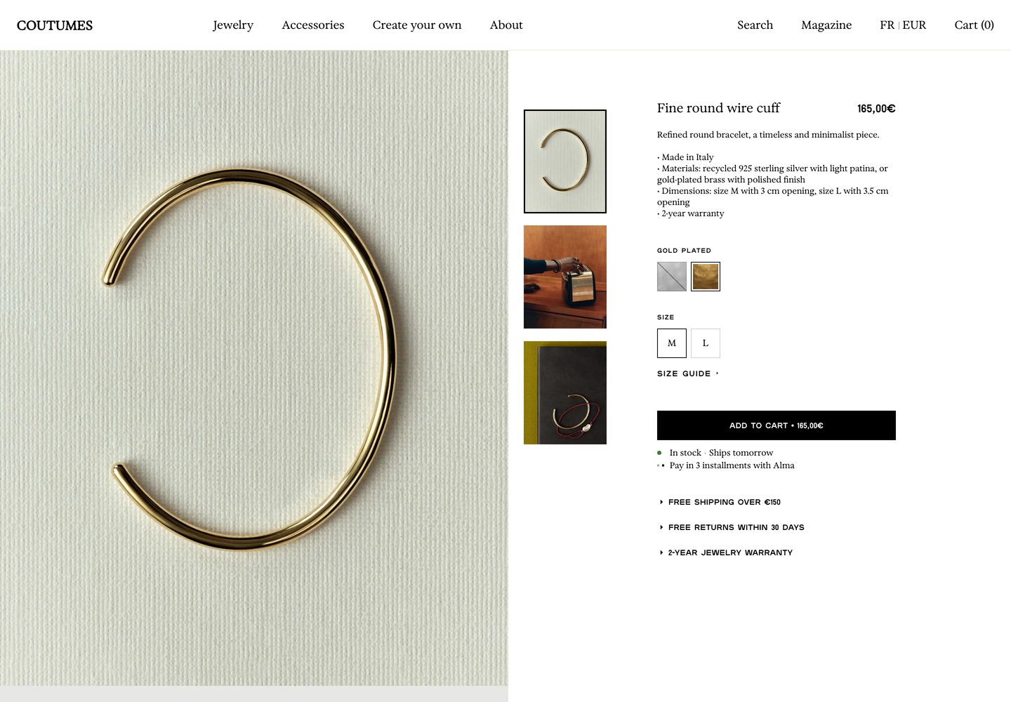 Desktop catalog of Coutumes