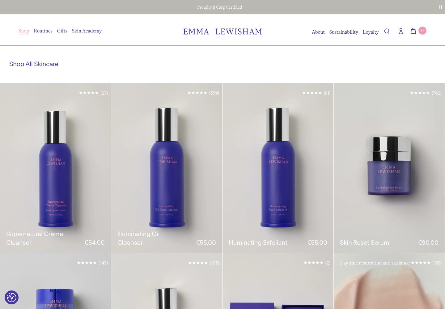 Desktop catalog of Emma Lewisham