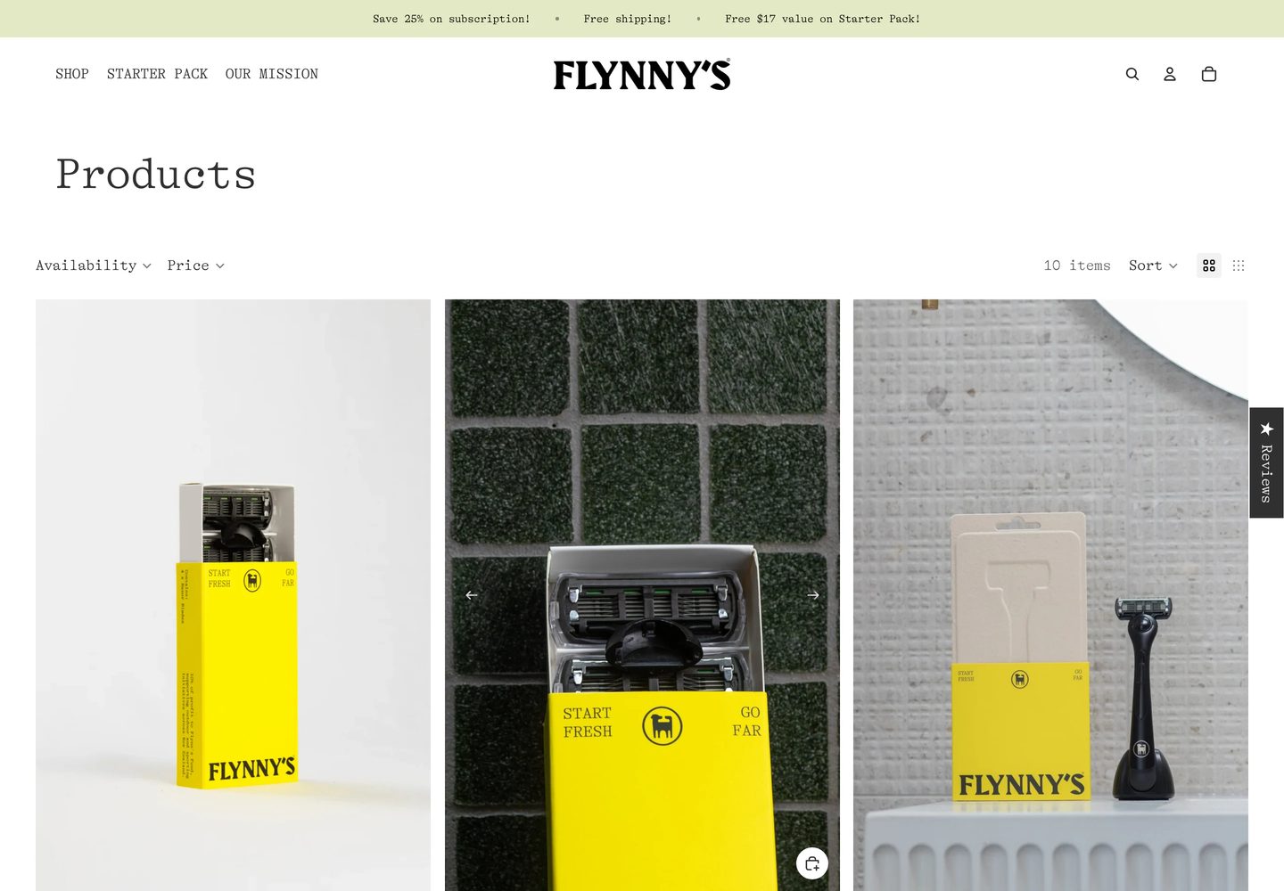 Desktop catalog of Flynny's