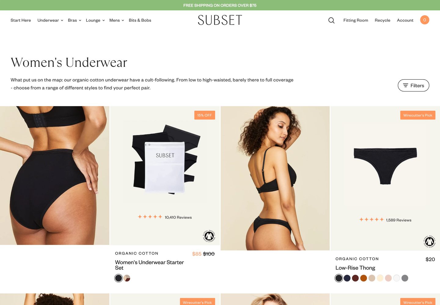 Desktop catalog of Subset