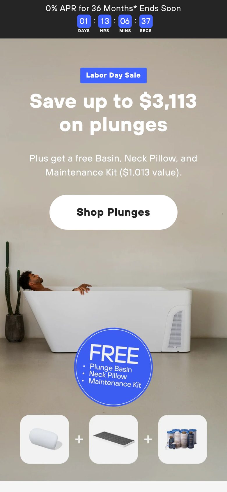 Mobile catalog of Plunge