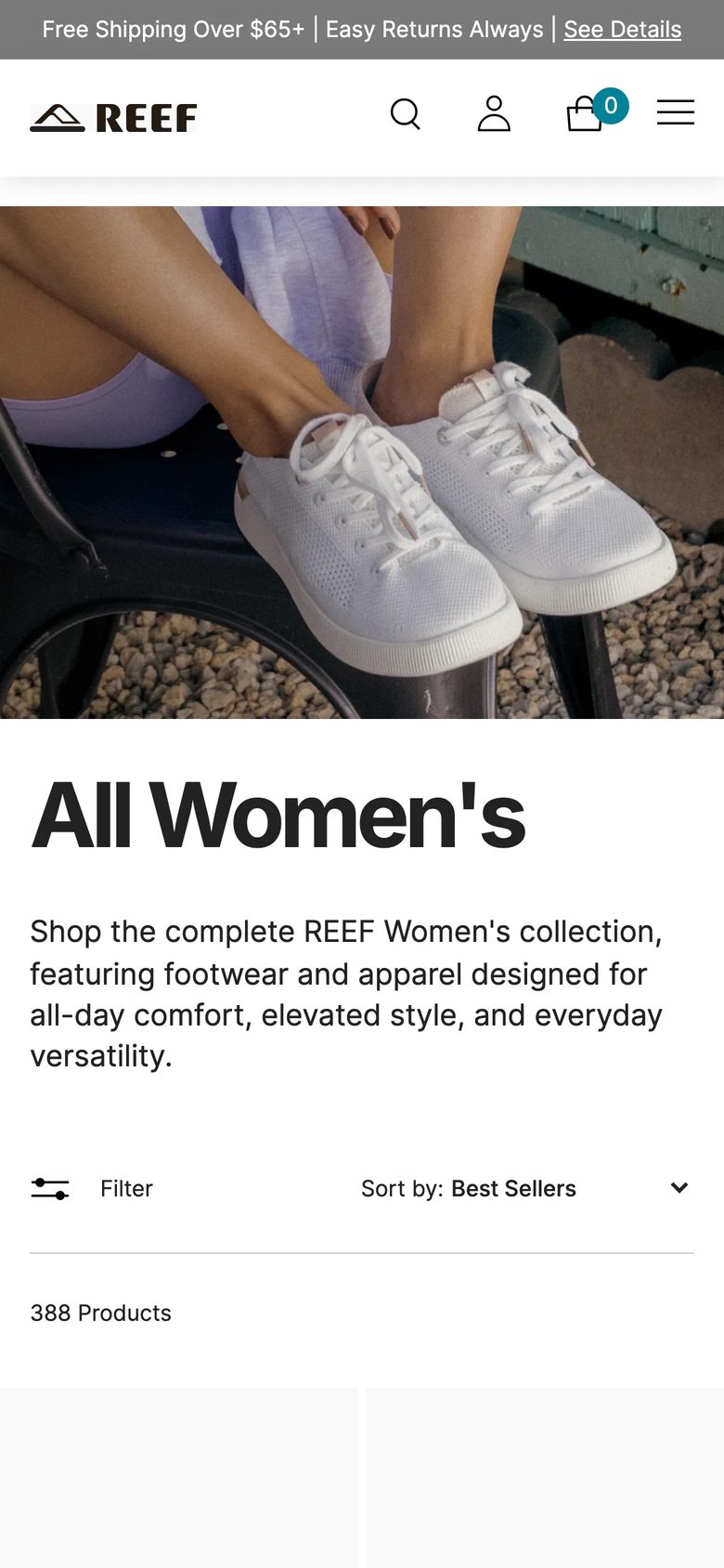 Mobile catalog of Reef